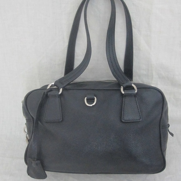 Prada Handbags - SOLD ON E BAY PRADA LEATHER SHOULDER HANDBAG